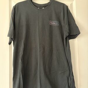 Hurley Black Short Sleeve Logo Tee
